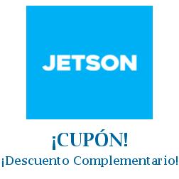 Logo de la tienda Jetson con cupones de descuento