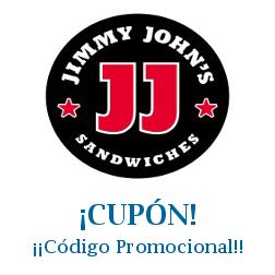 Logo de la tienda Jimmy Johns con cupones de descuento