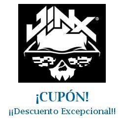 Logo de la tienda Jinx con cupones de descuento