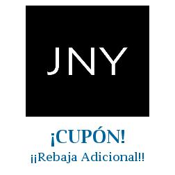 Logo de la tienda JNY con cupones de descuento