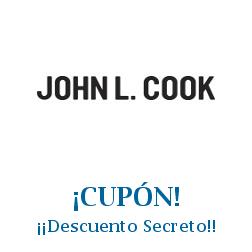 Logo de la tienda John Cook con cupones de descuento