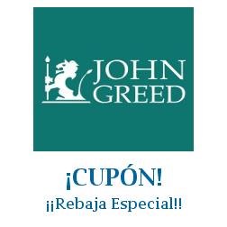 Logo de la tienda John Greed Jewellery con cupones de descuento