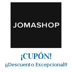 Logo de la tienda JomaShop con cupones de descuento