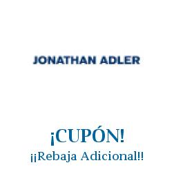 Logo de la tienda Jonathan Adler con cupones de descuento