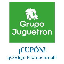 Logo de la tienda Juguetron con cupones de descuento