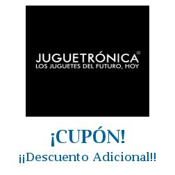 Logo de la tienda Juguetrónica con cupones de descuento