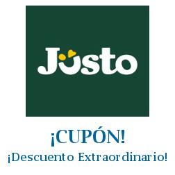 Logo de la tienda Justo con cupones de descuento