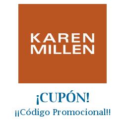 Logo de la tienda Karen Millen con cupones de descuento