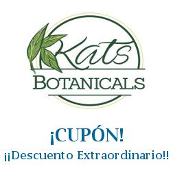 Logo de la tienda Kats Botanicals con cupones de descuento