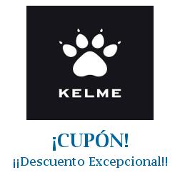 Logo de la tienda Kelme con cupones de descuento