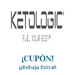 Logo de la tienda KetoLogic con cupones de descuento