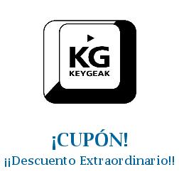 Logo de la tienda KeyGeak con cupones de descuento