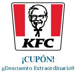 Logo de la tienda KFC con cupones de descuento