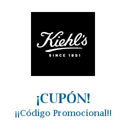 Logo de la tienda Kiehls con cupones de descuento