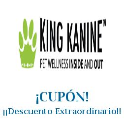 Logo de la tienda King Kanine con cupones de descuento