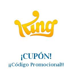 Logo de la tienda King con cupones de descuento