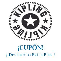 Logo de la tienda Kipling con cupones de descuento