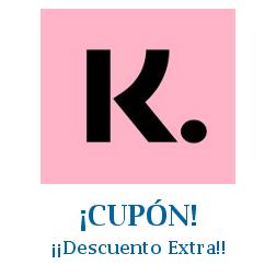 Logo de la tienda Klarna con cupones de descuento