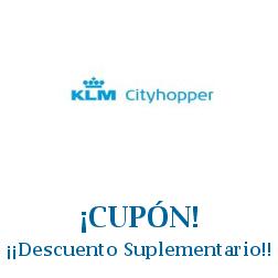 Logo de la tienda KLM con cupones de descuento