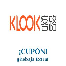 Logo de la tienda Klook con cupones de descuento