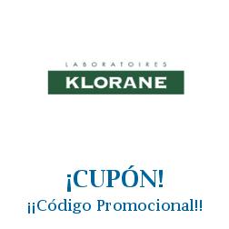 Logo de la tienda Klorane con cupones de descuento