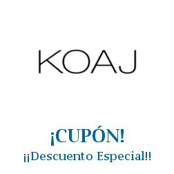 Logo de la tienda Koaj con cupones de descuento