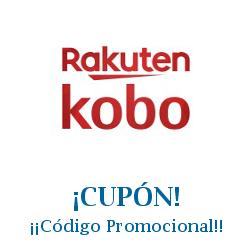 Logo de la tienda Kobo Books con cupones de descuento