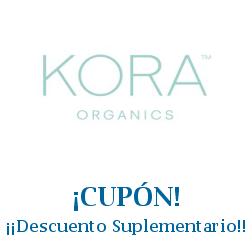 Logo de la tienda KORA Organics con cupones de descuento