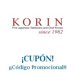 Logo de la tienda Korin con cupones de descuento