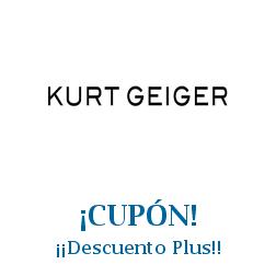 Logo de la tienda Kurt Geiger con cupones de descuento