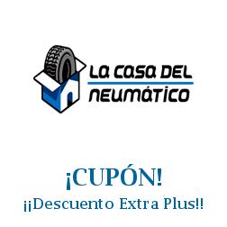 Logo de la tienda La casa del neumático con cupones de descuento