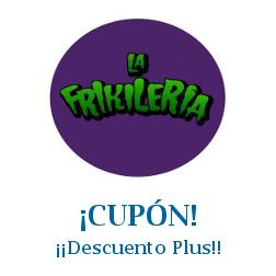 Logo de la tienda La Frikilería con cupones de descuento