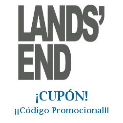 Logo de la tienda Lands' End con cupones de descuento