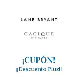 Logo de la tienda Lane Bryant con cupones de descuento