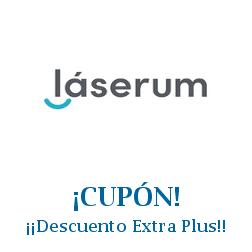 Logo de la tienda Láserum con cupones de descuento