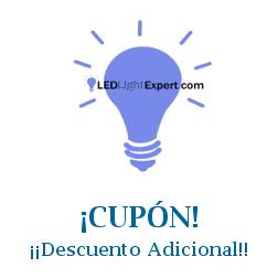 Logo de la tienda LEDLightExpert con cupones de descuento