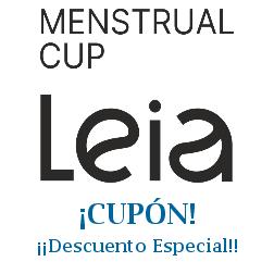 Logo de la tienda Leia Cup con cupones de descuento
