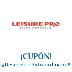 Logo de la tienda Leisure Pro con cupones de descuento