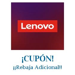 Logo de la tienda Lenovo con cupones de descuento