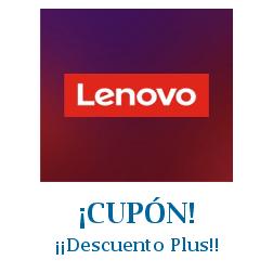 Logo de la tienda Lenovo con cupones de descuento