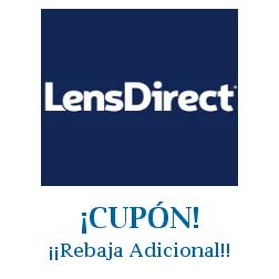 Logo de la tienda Lens Direct con cupones de descuento