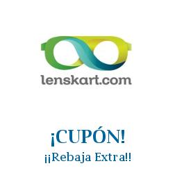 Logo de la tienda Lenskart con cupones de descuento