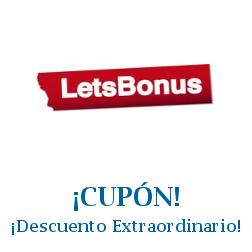 Logo de la tienda LetsBonus con cupones de descuento