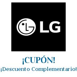 Logo de la tienda LG con cupones de descuento