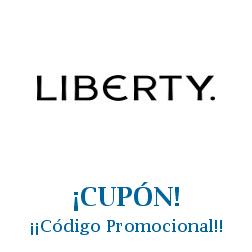 Logo de la tienda Liberty London con cupones de descuento