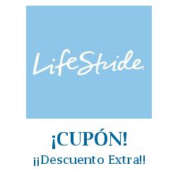 Logo de la tienda LifeStride con cupones de descuento