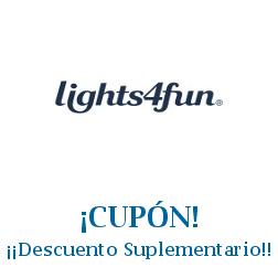 Logo de la tienda Lights 4 Fun con cupones de descuento