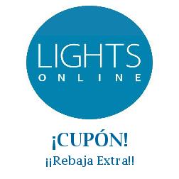 Logo de la tienda Lights Online con cupones de descuento