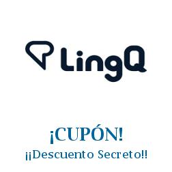 Logo de la tienda LingQ con cupones de descuento