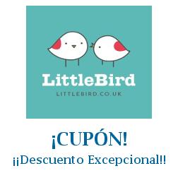 Logo de la tienda LittleBird con cupones de descuento